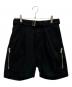 UNDERCOVER（アンダーカバー）の古着「ZIP POCKET SHORTS」｜ブラック