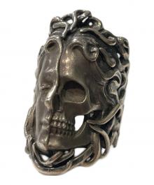 Hysteric Glamour×le tabou（ヒステリックグラマー×ル タブー）の古着「MEDUSA DOUBLE FACE リング」｜シルバー