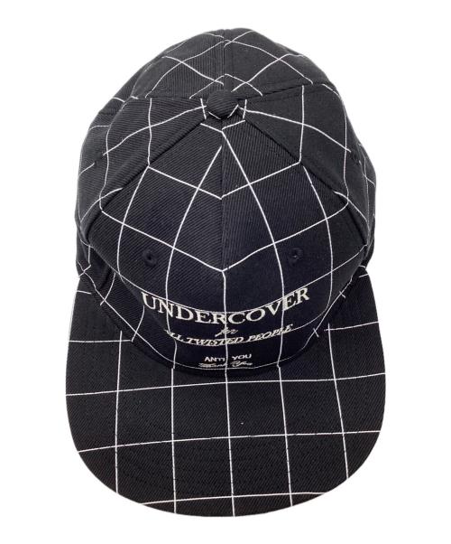 UNDERCOVER（アンダーカバー）UNDERCOVER (アンダーカバー) Ac/WウィンドウペンCKBBCAP　UP2D4H02 ブラック×ホワイト サイズ:-の古着・服飾アイテム
