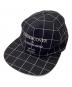 UNDERCOVER（アンダーカバー）の古着「Ac/WウィンドウペンCKBBCAP　UP2D4H02」｜ブラック×ホワイト