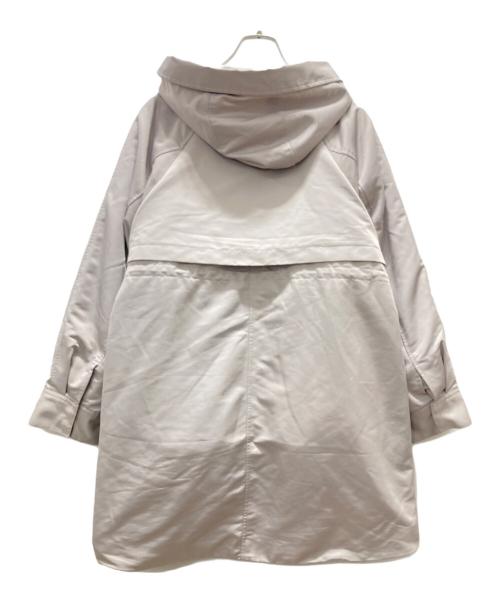 grove（グローブ）grove (グローブ) ボアライナー付きモッズコート グレー サイズ:Mの古着・服飾アイテム