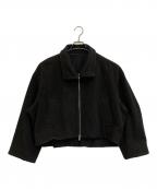 STUDIOUSステュディオス）の古着「Stand Collar Wool Blouson」｜ダークブラウン