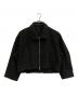 STUDIOUS（ステュディオス）の古着「Stand Collar Wool Blouson」｜ダークブラウン
