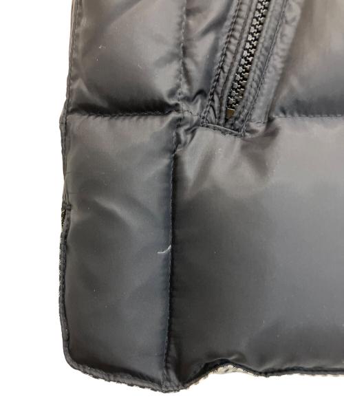 MARGARET HOWELL（マーガレットハウエル）MARGARET HOWELL (マーガレットハウエル) リバーシブルダウンベスト ブラック サイズ:Lの古着・服飾アイテム