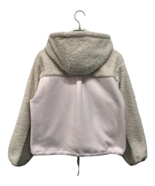 Her Praha（ハープラハ）Her Praha (ハープラハ) Glenn boa jacket ボアジャケット フリースジャケット ピンク サイズ:FREEの古着・服飾アイテム