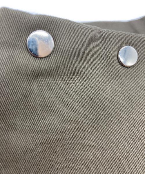 KISHIDAMIKI（キシダミキ）KISHIDAMIKI (キシダミキ) studs wrap skirt オリーブ サイズ:Freeの古着・服飾アイテム
