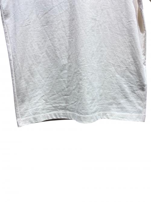 MONCLER（モンクレール）MONCLER (モンクレール) クロシェ編みコットンTシャツ アイボリー サイズ:xsの古着・服飾アイテム