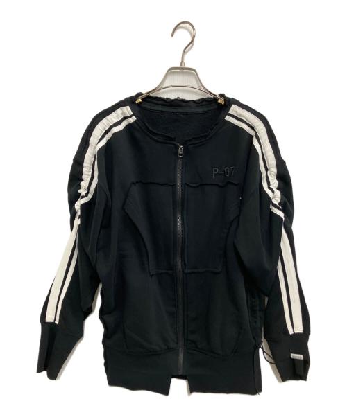 PROTOTYPES（プロトタイプス）PROTOTYPES (プロトタイプス) TINY TOGGLE ZIP UP ブラック サイズ:S-Mの古着・服飾アイテム