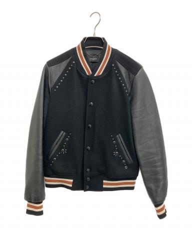 中古・古着通販】COACH (コーチ) スタジャン ブラック サイズ:2