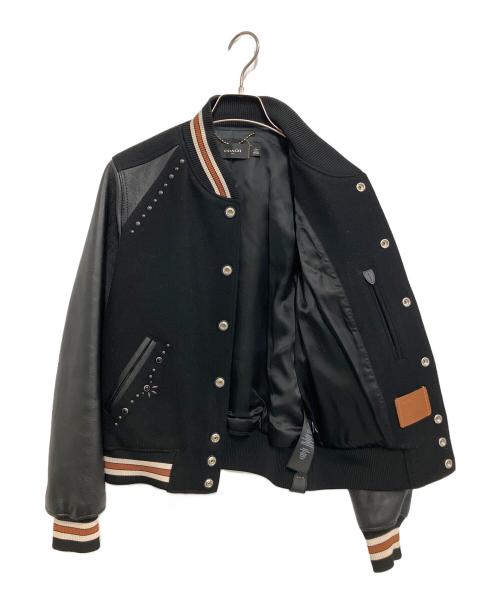 COACH（コーチ）COACH (コーチ) スタジャン ブラック サイズ:2の古着・服飾アイテム