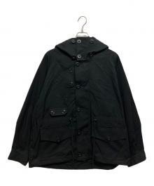 griffin hartland（グリフィン ハートランド）の古着「Royal Navy Ventile Parka」｜ブラック
