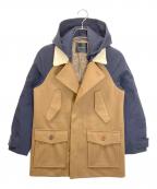 UNDERCOVERISMアンダーカバーイズム）の古着「N4207　袖配色CaメルトンマウンテンPK」｜ブラウン