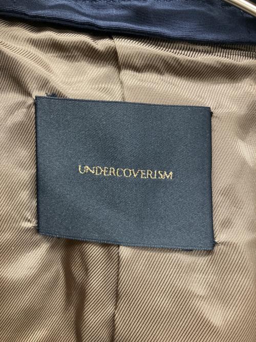 UNDERCOVERISM（アンダーカバーイズム）UNDERCOVERISM (アンダーカバーイズム) N4207　袖配色CaメルトンマウンテンPK ブラウン サイズ:2の古着・服飾アイテム