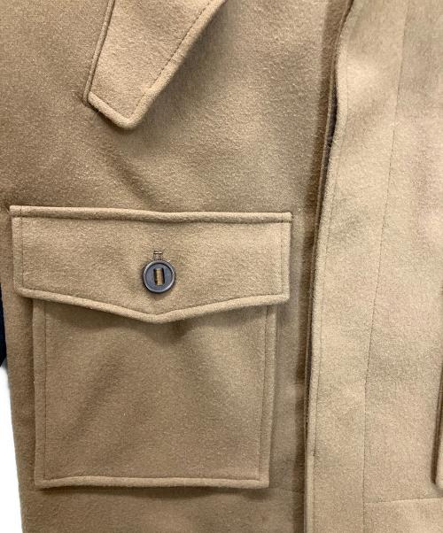UNDERCOVERISM（アンダーカバーイズム）UNDERCOVERISM (アンダーカバーイズム) N4207　袖配色CaメルトンマウンテンPK ブラウン サイズ:2の古着・服飾アイテム