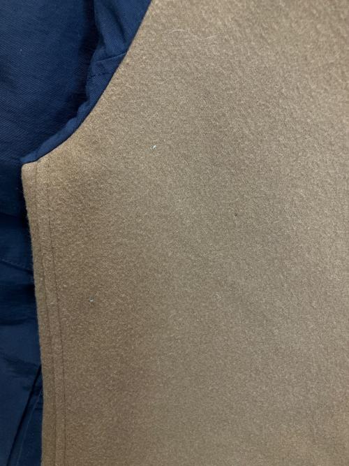 UNDERCOVERISM（アンダーカバーイズム）UNDERCOVERISM (アンダーカバーイズム) N4207　袖配色CaメルトンマウンテンPK ブラウン サイズ:2の古着・服飾アイテム