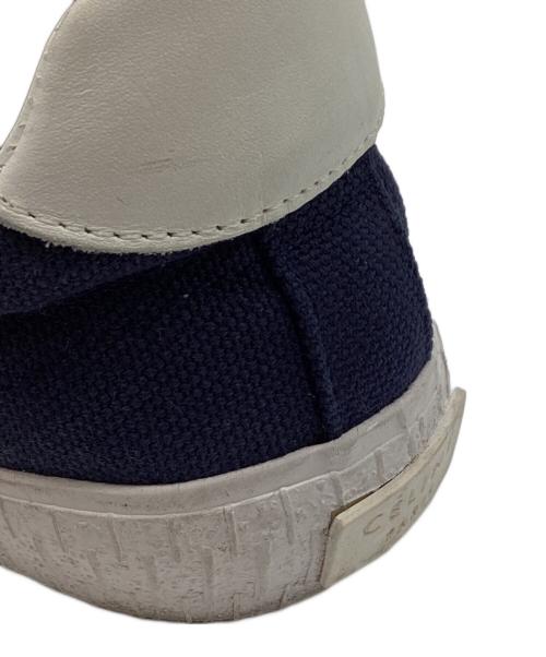 CELINE（セリーヌ）CELINE (セリーヌ) Plimsole Canvasスニーカー ネイビー サイズ:37の古着・服飾アイテム