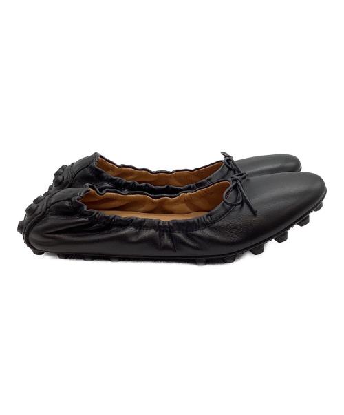 TOD'S（トッズ）TOD'S (トッズ) バレエシューズ ブラック サイズ:35の古着・服飾アイテム