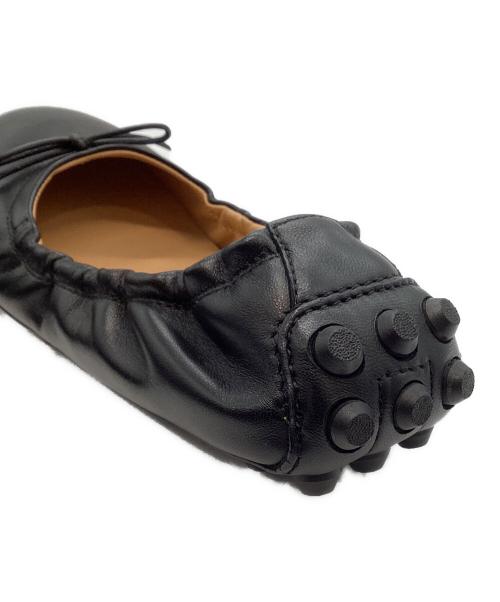 TOD'S（トッズ）TOD'S (トッズ) バレエシューズ ブラック サイズ:35の古着・服飾アイテム