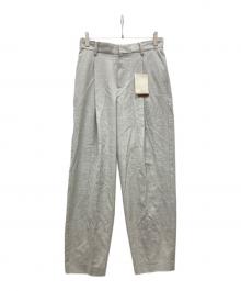 RIAM PLAGE（リアム プラージュ）の古着「タックパンツ」｜グレー