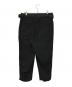 Y-3 (ワイスリー) ウールフランネル サイドシーム ジップパンツ ブラック サイズ:XS：11000円