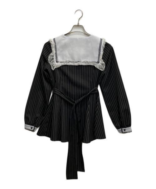 MARS（マーズ）MARS (マーズ) BIG襟クロス刺繍セットアップ ブラック サイズ:FREEの古着・服飾アイテム