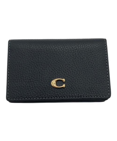 COACH（コーチ）COACH (コーチ) エッセンシャル ビジネス カードケース ブラック サイズ:-の古着・服飾アイテム
