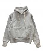 Champion REVERSE WEAVEチャンピオン リバース ウィーブ）の古着「プルオーバーパーカー」｜グレー