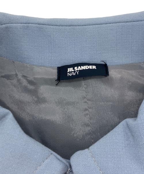JIL SANDER NAVY（ジルサンダー ネイビー）JIL SANDER NAVY (ジルサンダー ネイビー) コート サックスブルー サイズ:34の古着・服飾アイテム