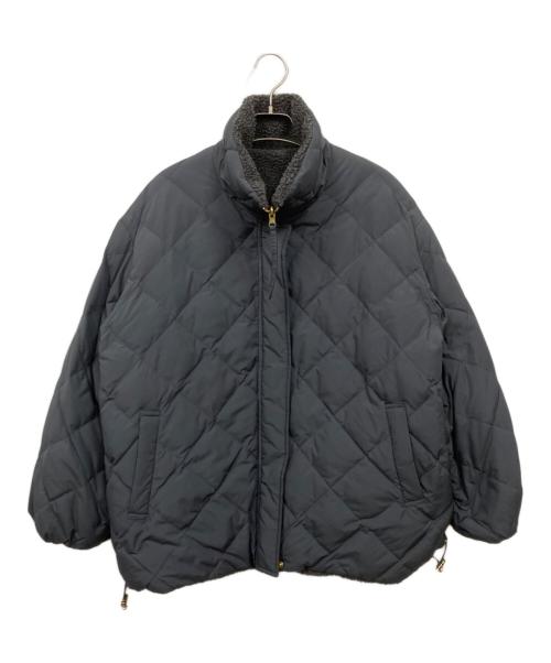 TAION（タイオン）TAION (タイオン) UNFILO (アンフィーロ) リバーシブルボアダウン グレー サイズ:Mの古着・服飾アイテム