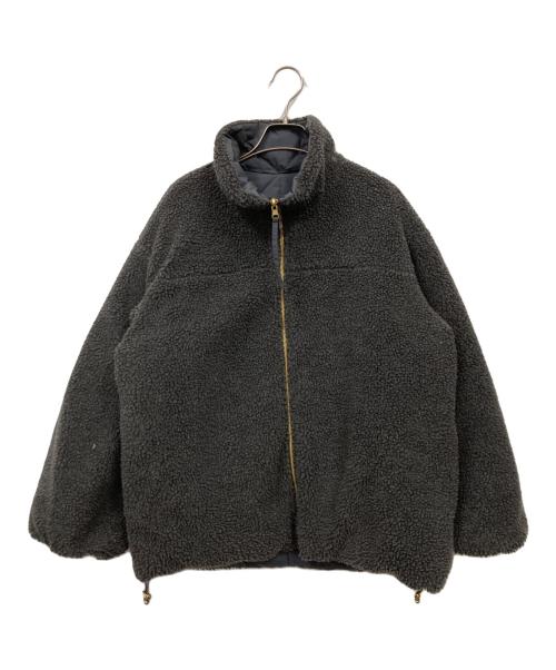 TAION（タイオン）TAION (タイオン) UNFILO (アンフィーロ) リバーシブルボアダウン グレー サイズ:Mの古着・服飾アイテム