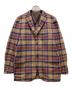 VAN（ヴァン）の古着「コットンツイードチェックジャケット」｜ブラウン