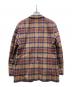 VAN (ヴァン) コットンツイードチェックジャケット ブラウン サイズ:L：6000円