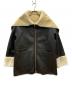 BARNYARDSTORM（バンヤードストーム）の古着「ムートンライク2WAYコート」｜ブラック