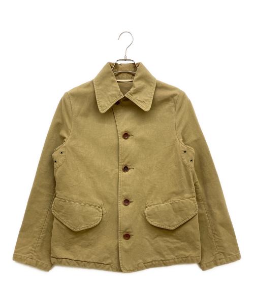 45rpm（45アールピーエム）45rpm (45アールピーエム) ハンティングジャケット ベージュ サイズ:2の古着・服飾アイテム