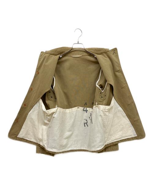 45rpm（45アールピーエム）45rpm (45アールピーエム) ハンティングジャケット ベージュ サイズ:2の古着・服飾アイテム