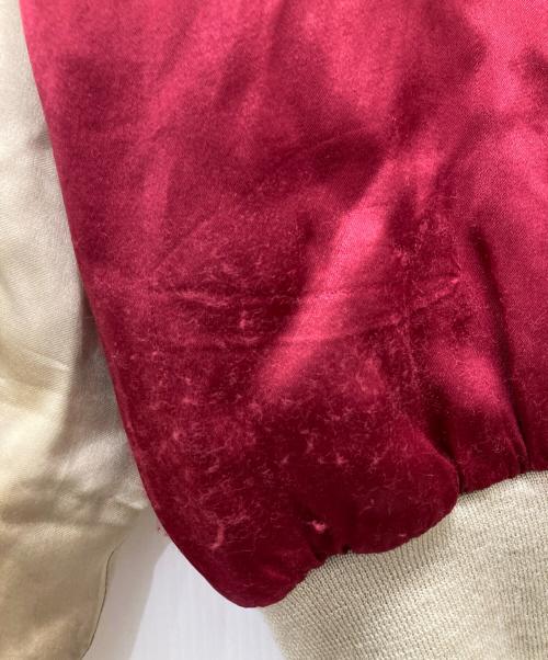 下柳剛（シモヤナギツヨシ）下柳剛 (シモヤナギツヨシ) 桜庭和志 (サクラバカズシ) リバーシブルスカジャン レッド サイズ:Lの古着・服飾アイテム