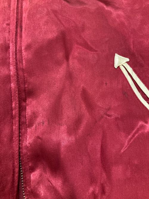 下柳剛（シモヤナギツヨシ）下柳剛 (シモヤナギツヨシ) 桜庭和志 (サクラバカズシ) リバーシブルスカジャン レッド サイズ:Lの古着・服飾アイテム