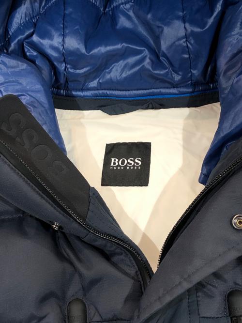 BOSS HUGO BOSS（ボス ヒューゴボス）BOSS HUGO BOSS (ボス ヒューゴボス) ダウンジャケット ネイビー サイズ:SIZE 46の古着・服飾アイテム