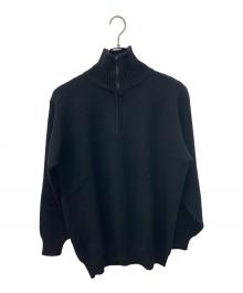 UNDERCOVER（アンダーカバー）の古着「98AW/ハーフジップニット」｜ブラック