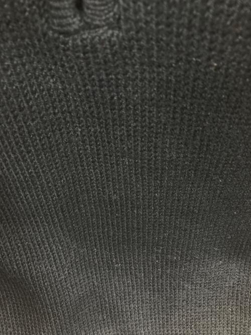 UNDERCOVER（アンダーカバー）UNDERCOVER (アンダーカバー) 98AW/ハーフジップニット ブラック サイズ:Largeの古着・服飾アイテム