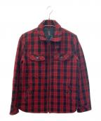 Hysteric Glamourヒステリックグラマー）の古着「ウールチェック ジャケット」｜レッド
