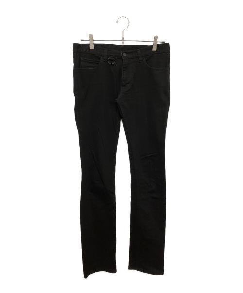 NUMBER (N)INE（ナンバーナイン）NUMBER (N)INE (ナンバーナイン) スキニーデニムパンツ ブラック サイズ:SIZE2　LENGTH32の古着・服飾アイテム
