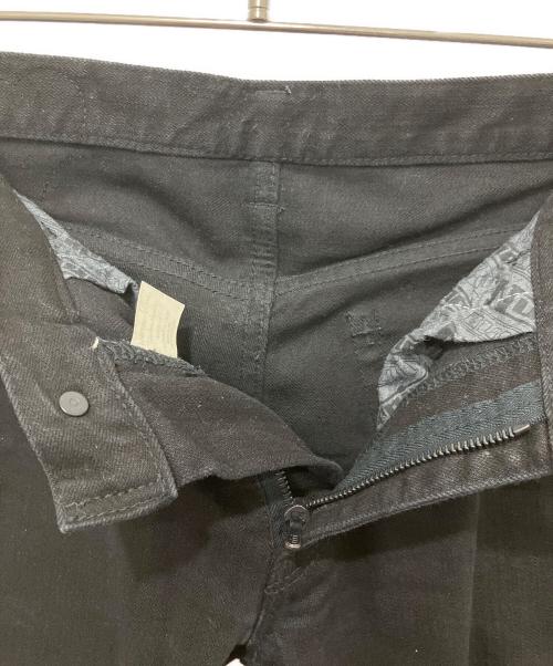 NUMBER (N)INE（ナンバーナイン）NUMBER (N)INE (ナンバーナイン) スキニーデニムパンツ ブラック サイズ:SIZE2　LENGTH32の古着・服飾アイテム