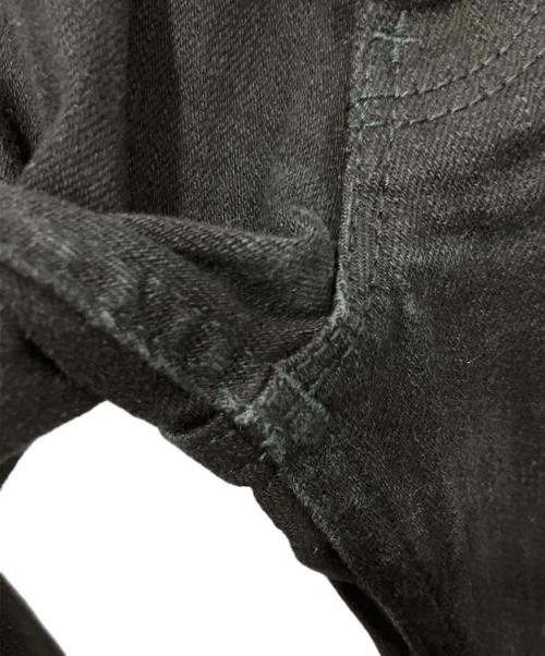 NUMBER (N)INE（ナンバーナイン）NUMBER (N)INE (ナンバーナイン) スキニーデニムパンツ ブラック サイズ:SIZE2　LENGTH32の古着・服飾アイテム