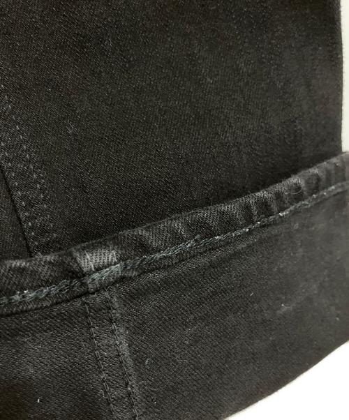 NUMBER (N)INE（ナンバーナイン）NUMBER (N)INE (ナンバーナイン) スキニーデニムパンツ ブラック サイズ:SIZE2　LENGTH32の古着・服飾アイテム