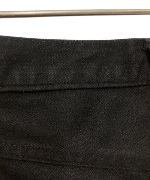 NUMBER (N)INE（ナンバーナイン）NUMBER (N)INE (ナンバーナイン) スキニーデニムパンツ ブラック サイズ:SIZE2　LENGTH32の古着・服飾アイテム