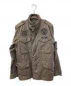 Hysteric Glamour×THEATER8ヒステリックグラマー×シアターエイト）の古着「ライナー付M65 フィールドジャケット」｜カーキ
