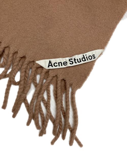 Acne studios（アクネ ストゥディオス）Acne studios (アクネ ストゥディオス) マフラー ベージュ サイズ:200cm×45cmの古着・服飾アイテム