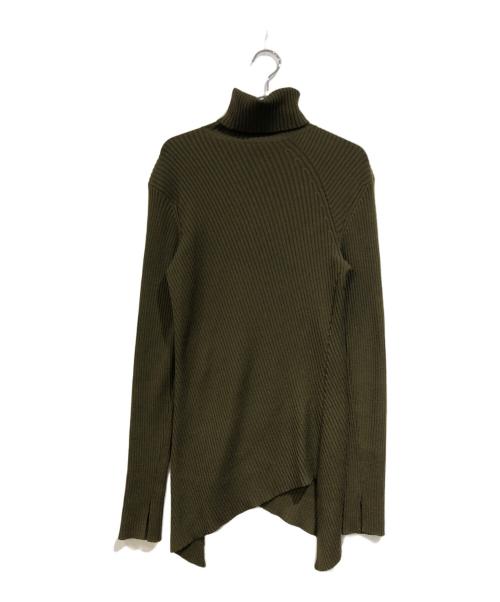 BALENCIAGA（バレンシアガ）BALENCIAGA (バレンシアガ) タートルネックニット グリーン サイズ:SIZE 36の古着・服飾アイテム