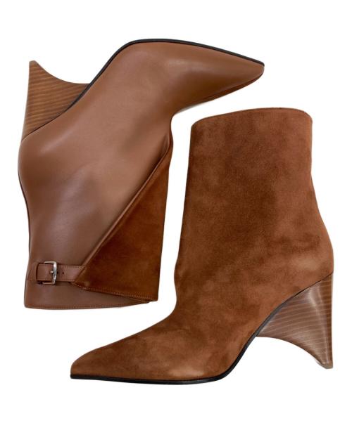 HERMES（エルメス）HERMES (エルメス) ショートブーツ ブラック サイズ:SIZE 37 1/2の古着・服飾アイテム